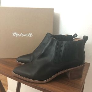 Madewell Leather Ankle ‘Bonham’ Boots